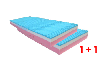 Matrac PINGUI LAVANDER 1 + 1 + darček 1x set paplón vankúš + darček 1x chránič matraca Obrázok pre Matrac PINGUI LAVANDER 1 + 1 + darček 1x set paplón vankúš + darček 1x chránič matraca