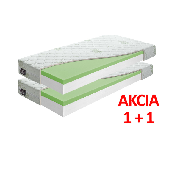 Obrázok pre Matrac SIMPLE JUNIOR 1+1 + darček 1x chránič matraca + 1x set paplón a vankúš